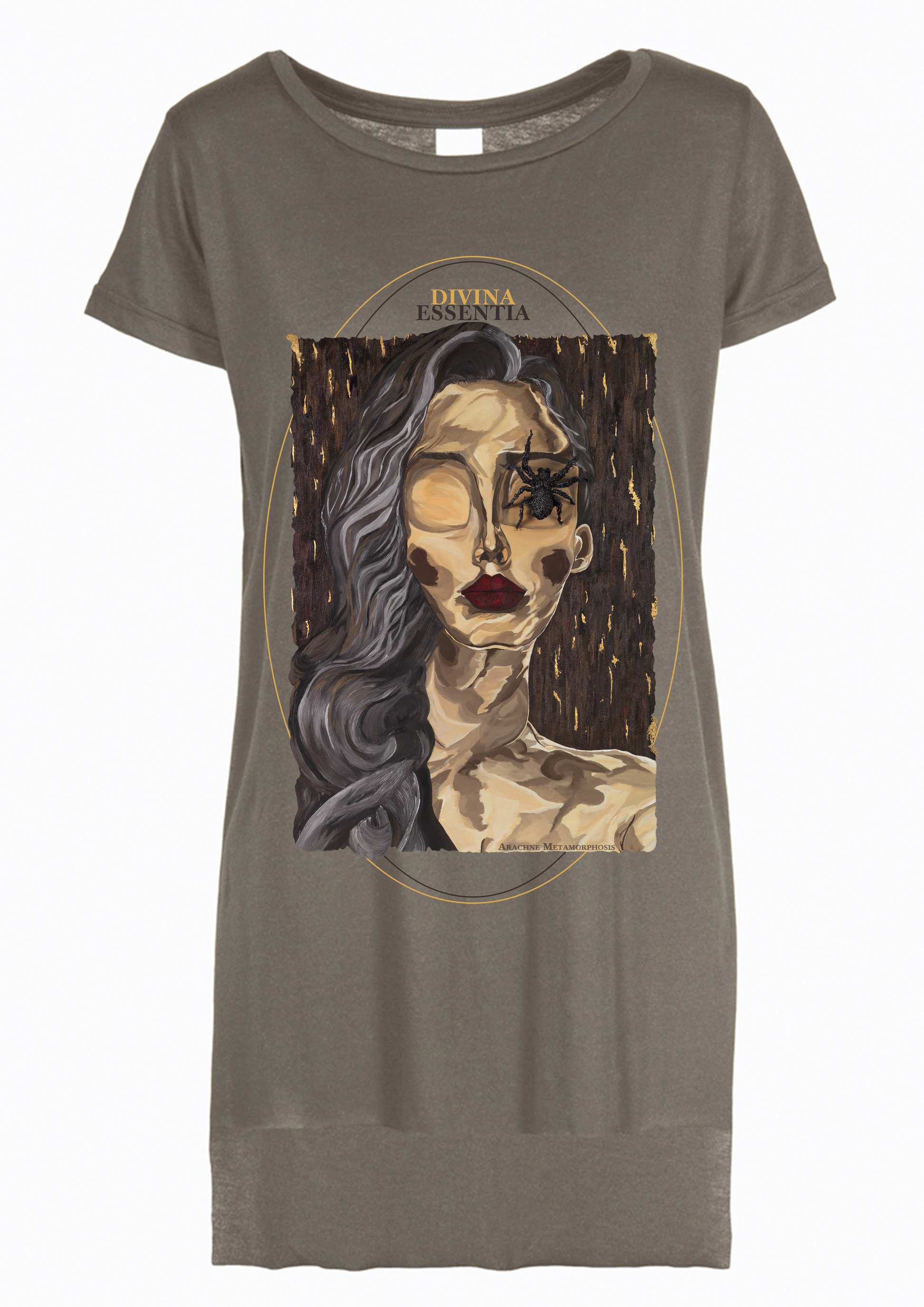 T-Shirt Tunica  "Arachne Metamorphosis"