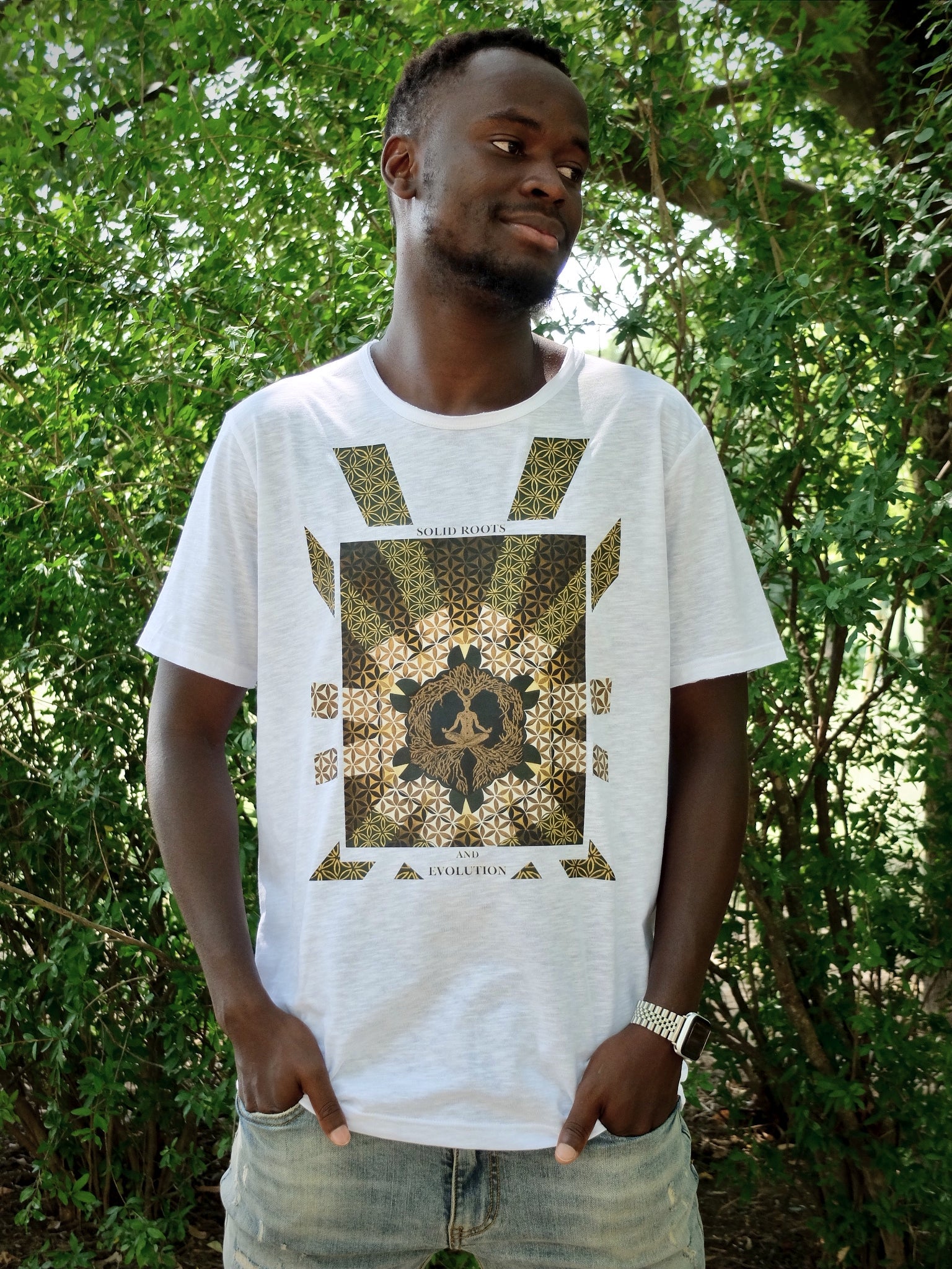 T-Shirt  "Solid Roots and Evolution"