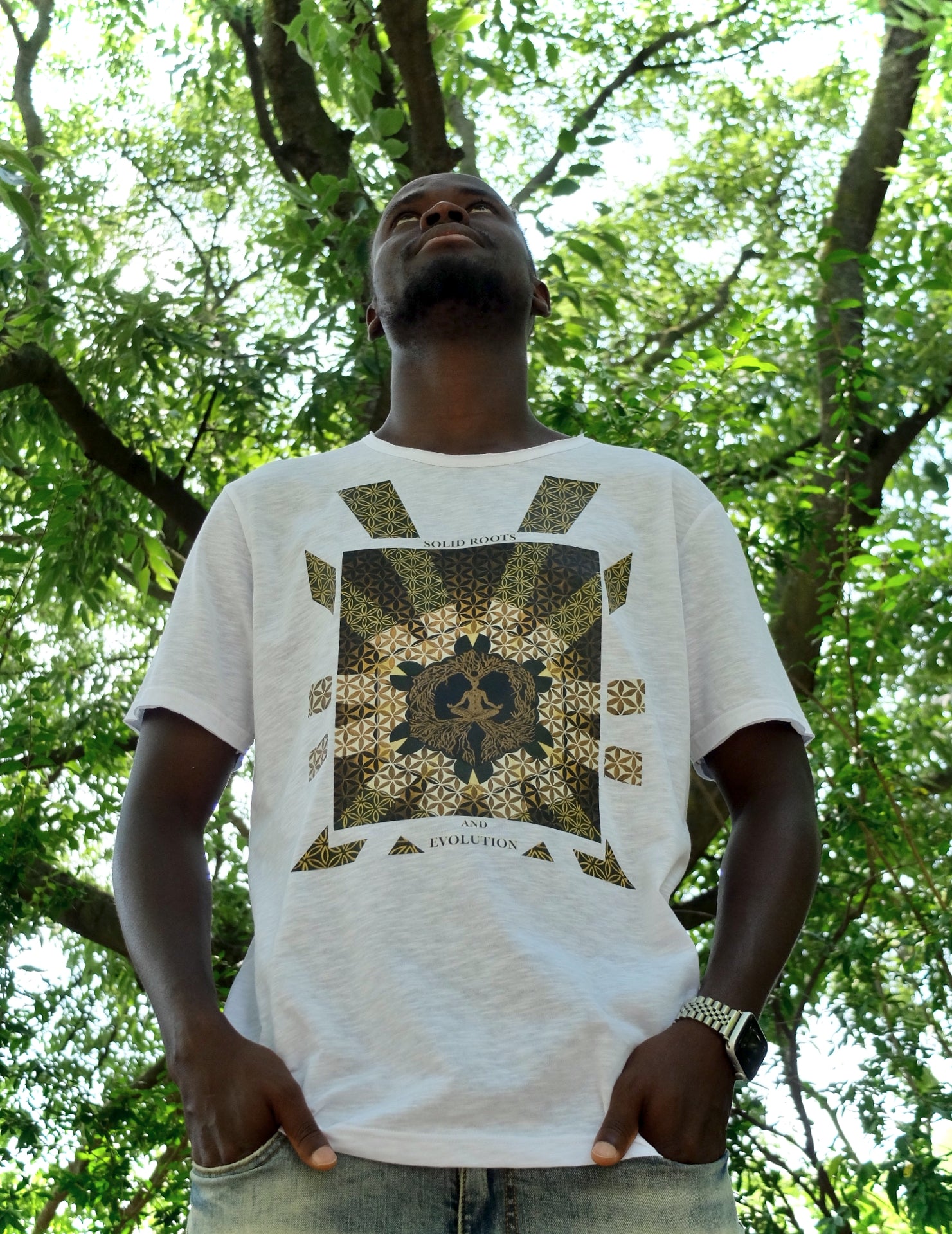 T-Shirt  "Solid Roots and Evolution"